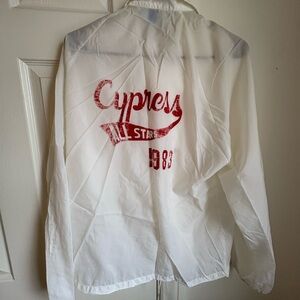 Vintage Rainbow Sportswear White Nylon Jacket